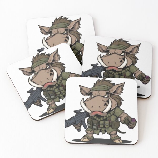 Item preview, The Fearless Boar Soldier designed and sold by RobDaHoody.