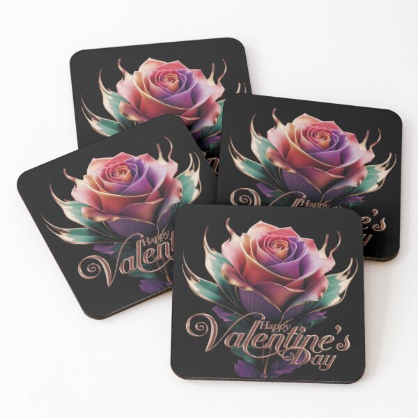 Item preview, Flaming Valentine Rose designed and sold by ArtBryz.