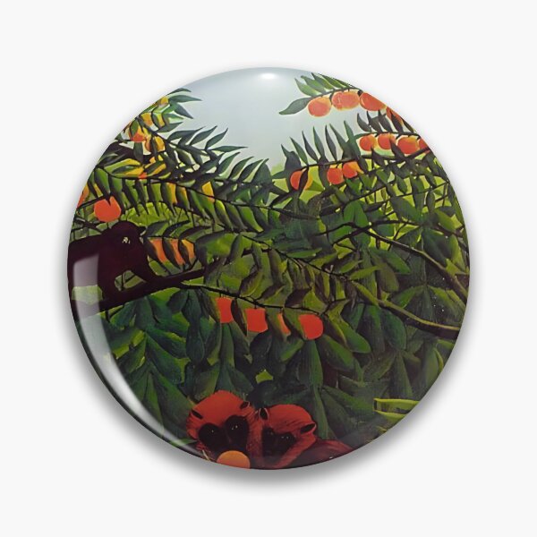 Item preview, Henri Rousseau - Apes In The Orange Grove designed and sold by irynaartbyim.