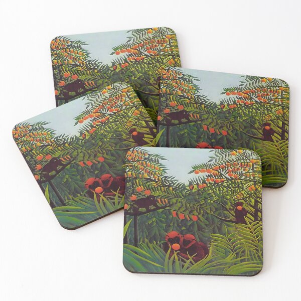 Item preview, Henri Rousseau - Apes In The Orange Grove designed and sold by irynaartbyim.