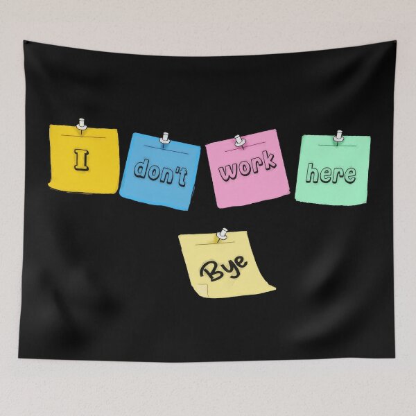 Item preview, Not my job anymore designed and sold by Kyradem.