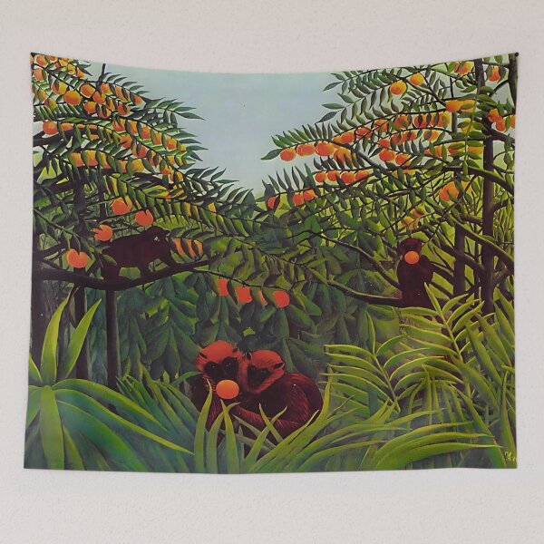 Item preview, Henri Rousseau - Apes In The Orange Grove designed and sold by irynaartbyim.