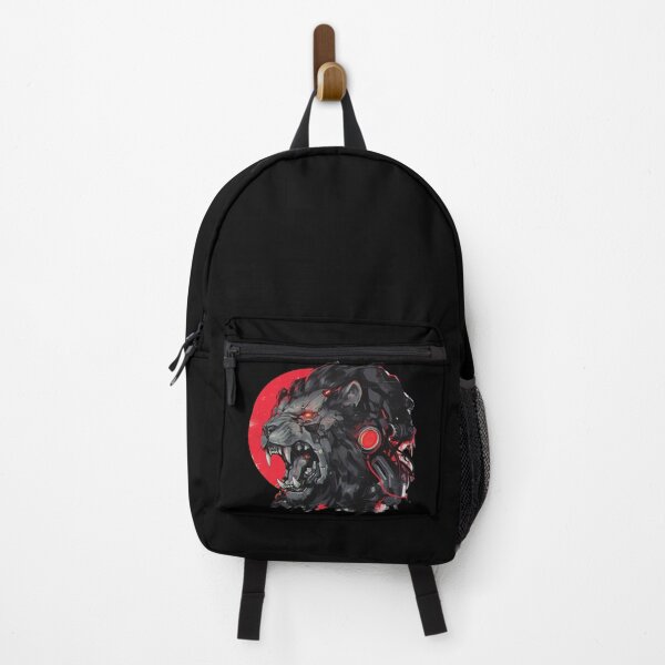 Item preview, Cyber Black Lion // Black Lion // Cool Animal // Cyber Animal // Animal Art // Animal Warrior // Gaming Aesthetic stickers designed and sold by SMARTKIT DESIGNAGENCY.