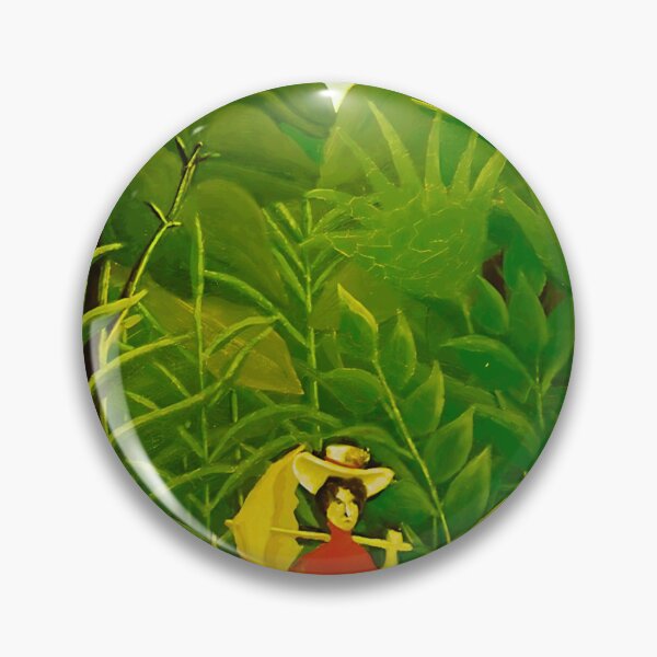 Item preview, Henri Rousseau - Femme En Rouge Dans La Foret designed and sold by irynaartbyim.