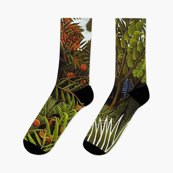 Item preview, Henri Rousseau - Exotic Landscape designed and sold by irynaartbyim.