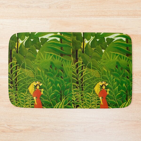 Item preview, Henri Rousseau - Femme En Rouge Dans La Foret designed and sold by irynaartbyim.