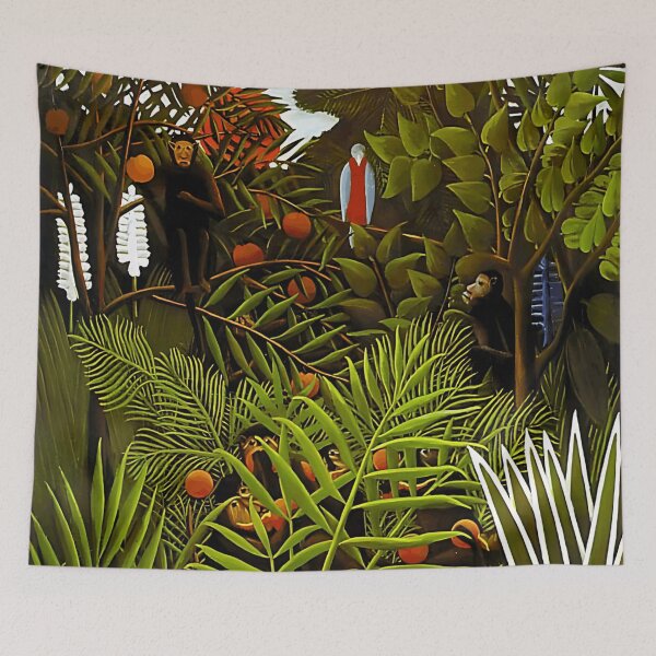 Item preview, Henri Rousseau - Exotic Landscape designed and sold by irynaartbyim.