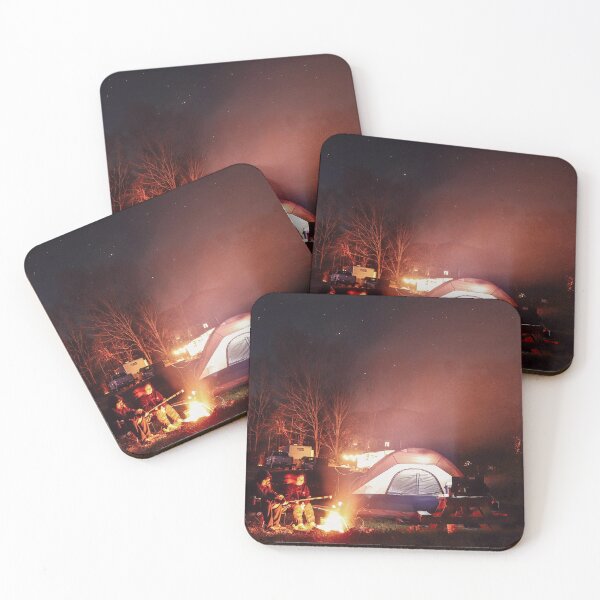 Item preview, Romantic Campfire Night designed and sold by artbysarahd.
