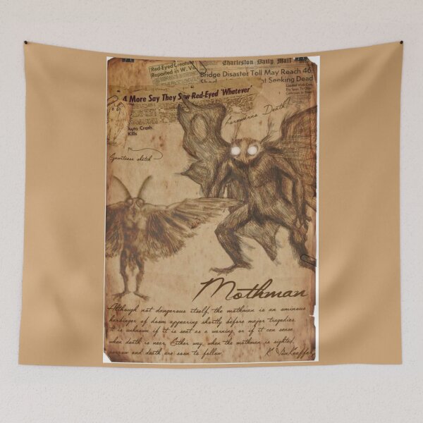 Item preview, The Mothman designed and sold by PatronesKawai.