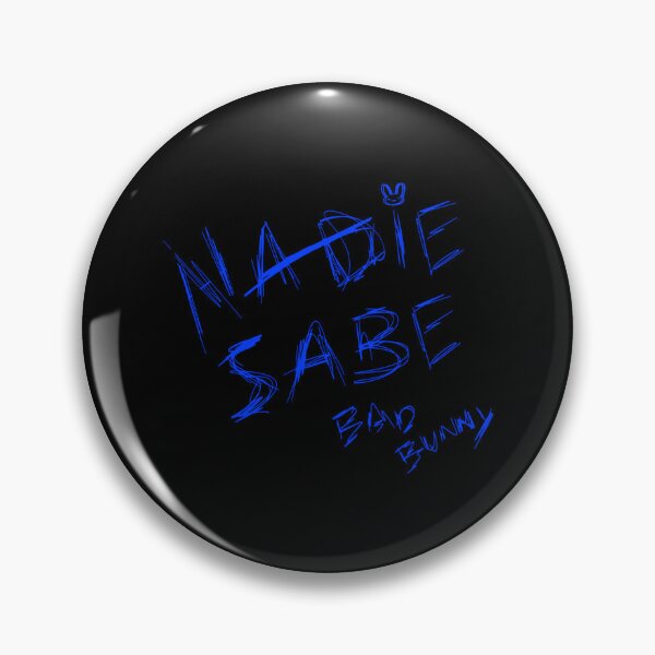 Item preview, Merch 'Nobody Sabe' by Bad Bunny  designed and sold by NegoGraphicsES.