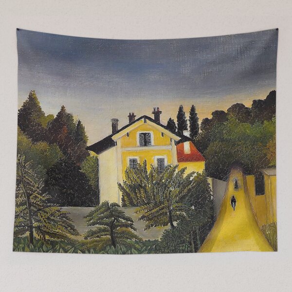 Item preview, Henri Rousseau - House On The Outskirts Of Paris 1902 designed and sold by irynaartbyim.