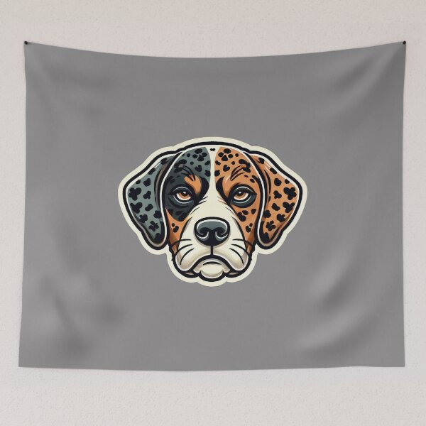 Item preview, Catahoula Leopard Dog Head  designed and sold by ArtistEmbrace.