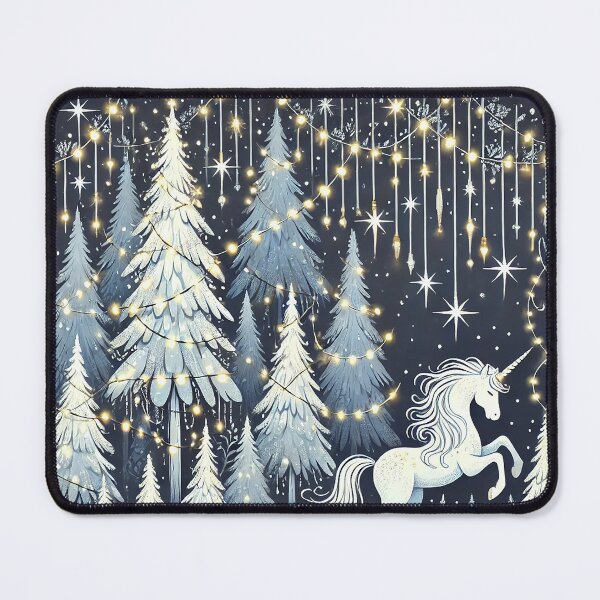 Item preview, Unicorn in the Enchanted Forest designed and sold by Sartawsky.