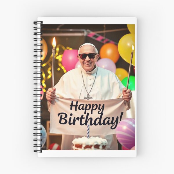 Item preview, Pope Francis birthday funny prank meme gift 01 designed and sold by CheeseBlueprint.