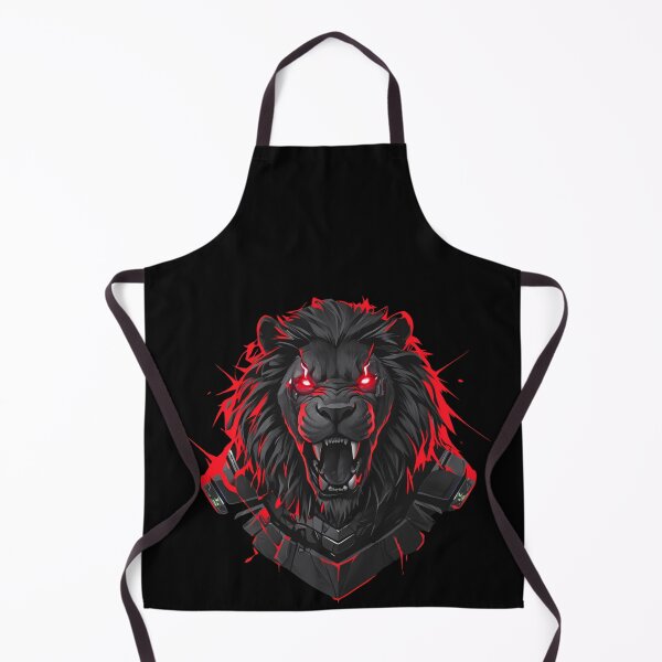 Item preview, Cyber Black Lion // Black Lion // Cool Animal // Cyber Animal // Animal Art // Animal Warrior // Gaming Aesthetic stickers designed and sold by SMARTKIT  DESIGNAGENCY.