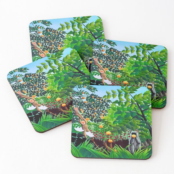 Item preview, Henri Rousseau - Exotic Landscape (1911) designed and sold by irynaartbyim.