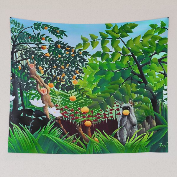 Item preview, Henri Rousseau - Exotic Landscape (1911) designed and sold by irynaartbyim.