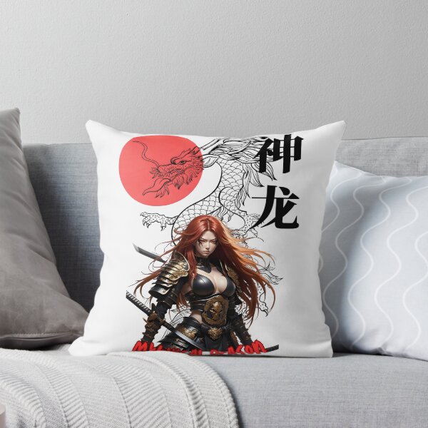 Item preview, A wild-looking fantasy samurai warrior. designed and sold by versatilAR.