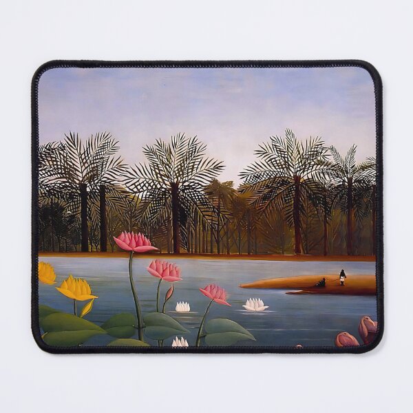 Item preview, Henri Rousseau - The Flamingoes 1907 designed and sold by irynaartbyim.