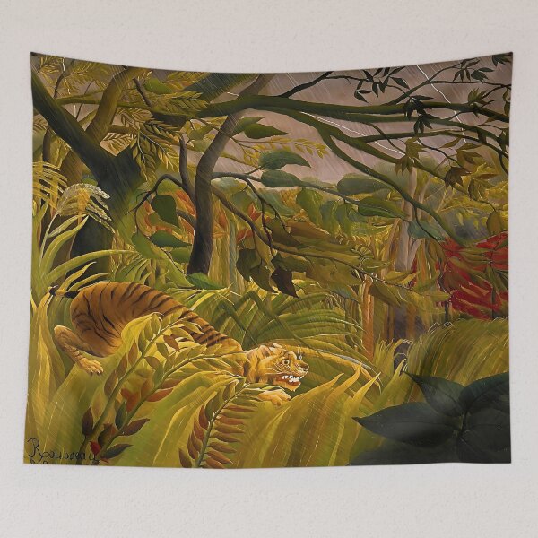 Item preview, Henri Rousseau - Surprised designed and sold by irynaartbyim.