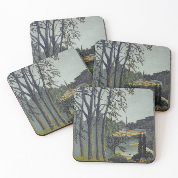 Item preview, Henri Rousseau - Vue De Saint Cloud 1909 designed and sold by irynaartbyim.