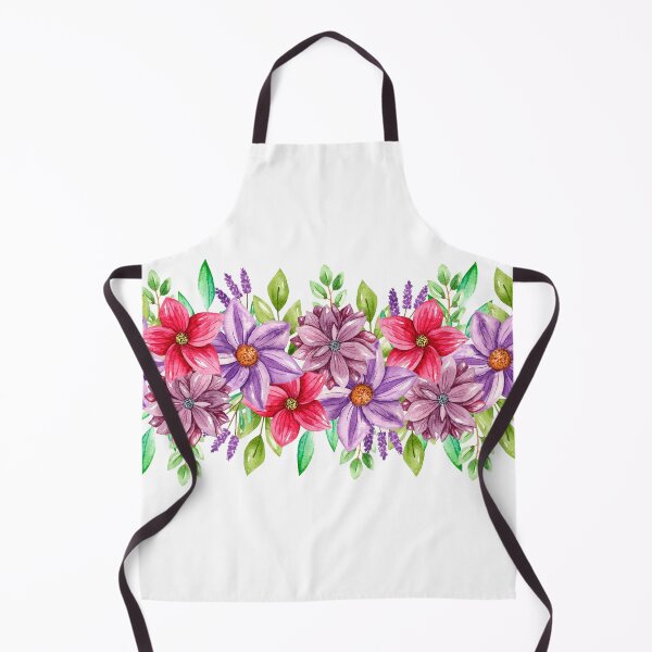 Item preview, Watecolor summer flowers designed and sold by Natallia Leanovich.