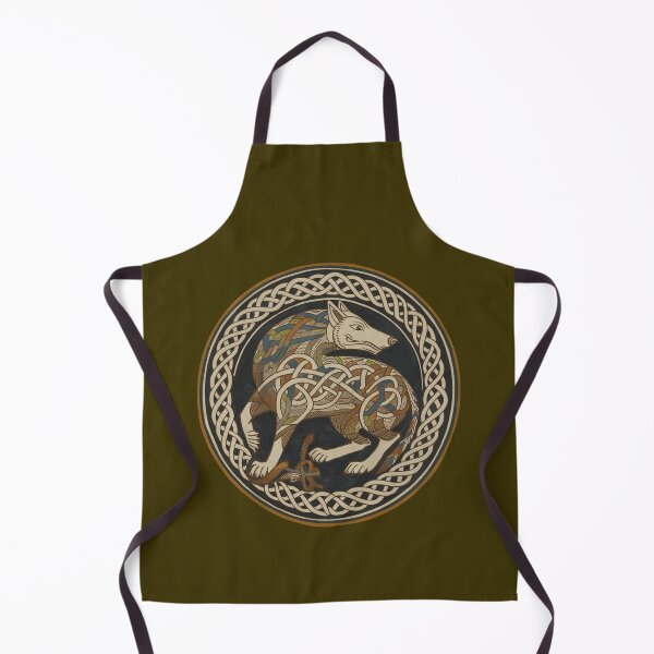 Item preview, Celtic Artwork Wolf designed and sold by Urban-Celt.