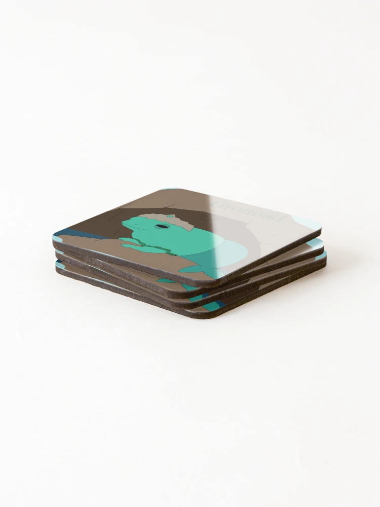 Thumbnail 4 of 5, Coasters (Set of 4), Grottoad designed and sold by RancherToads.