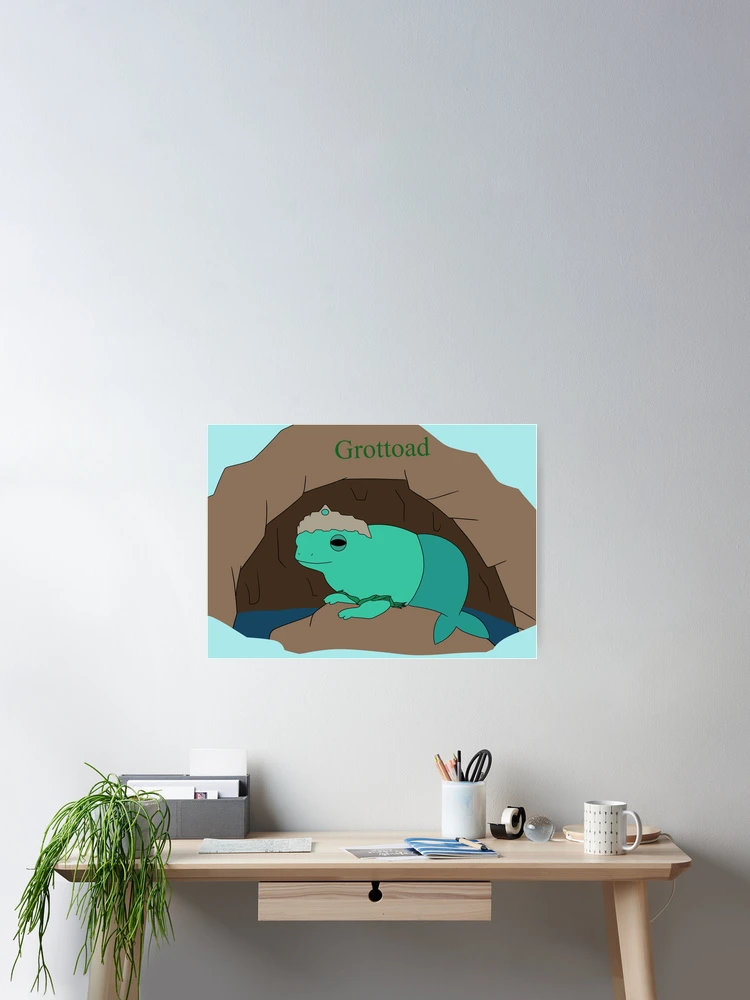 Thumbnail 2 of 3, Poster, Grottoad designed and sold by RancherToads.