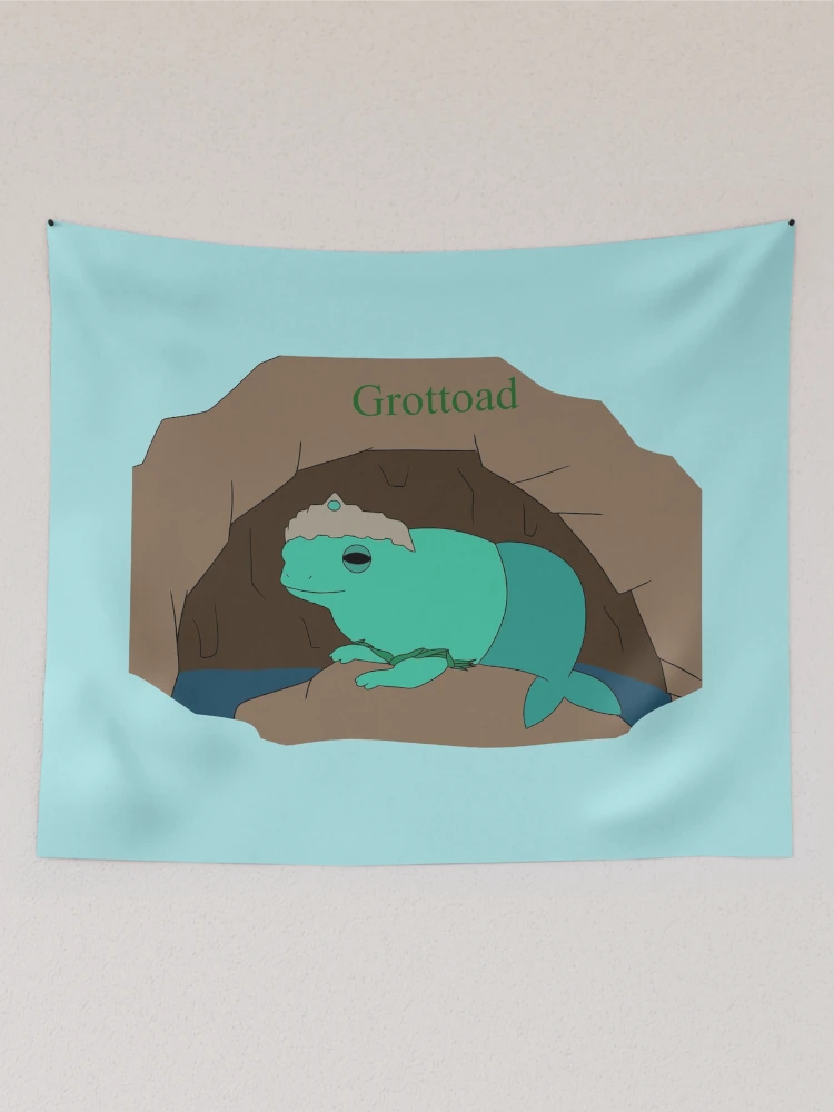 Thumbnail 2 of 3, Tapestry, Grottoad designed and sold by RancherToads.