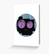 skun skull Greeting Card