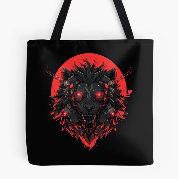 Item preview, Cyber Black Lion // Black Lion // Cool Animal // Cyber Animal // Animal Art // Animal Warrior // Gaming Aesthetic stickers designed and sold by SMARTKIT  DESIGNAGENCY.