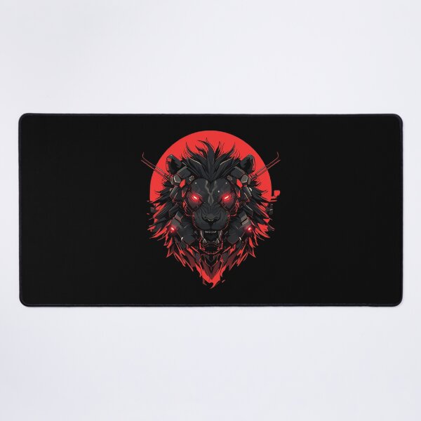 Item preview, Cyber Black Lion // Black Lion // Cool Animal // Cyber Animal // Animal Art // Animal Warrior // Gaming Aesthetic stickers designed and sold by SMARTKIT DESIGNAGENCY.