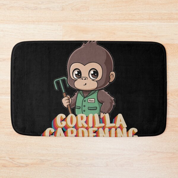 Item preview, Cute Gorilla Gardening designed and sold by GartenIdeen.