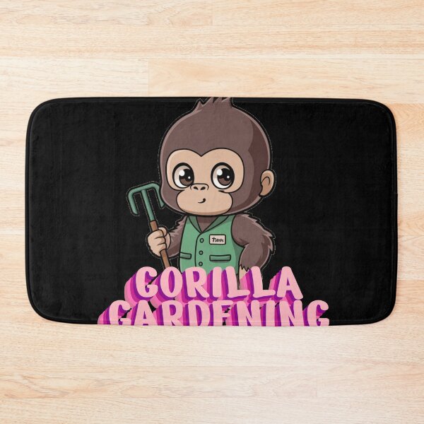 Item preview, Cute Gorilla Gardening designed and sold by GartenIdeen.