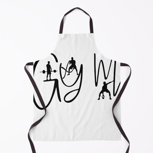 Item preview, Gym Life” Fitness Typography Design with Workout Silhouettes designed and sold by EllsLittleStore.