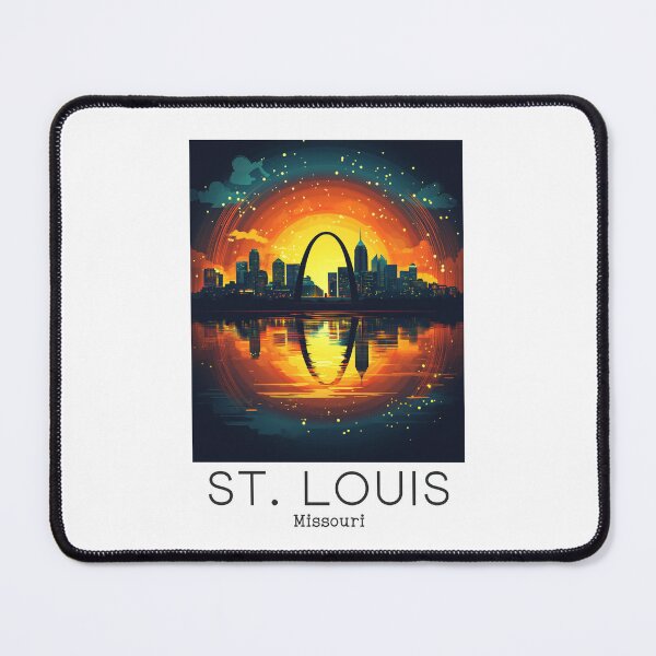 Item preview, A Vintage Travel Illustration of St. Louis - Missouri - United States designed and sold by GoodOldVintage.