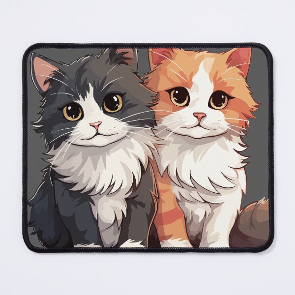 Item preview, Calm female and male cats designed and sold by BOOM BOOM .