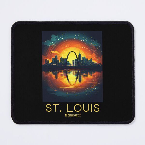 Item preview, A Vintage Travel Illustration of St. Louis - Missouri - United States designed and sold by GoodOldVintage.