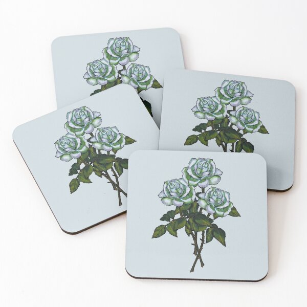 Item preview, Three White Roses, Flowers, Art, Floral, Botanical Art designed and sold by JoyfulWhimsy.