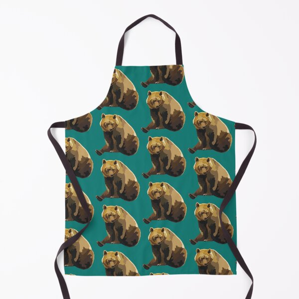 Item preview, B is for Brown Bear , Brown Bear – Powerful North American and Eurasian Wildlife Illustration designed and sold by PrettylittlepastelUk.