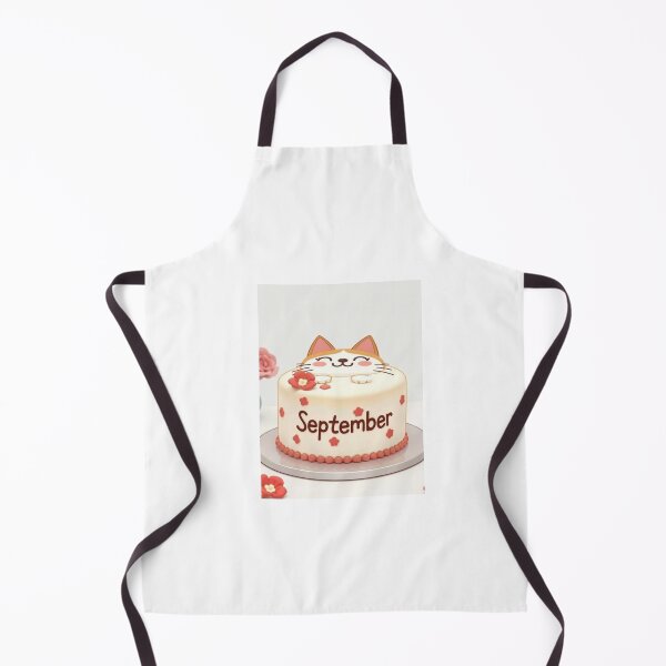 Item preview, September Cake kawaii cute birthday gift funny dessert designed and sold by CheeseBlueprint.