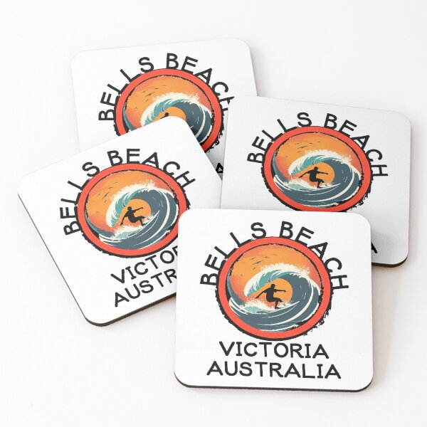Item preview, Bells Beach, Victoria - Australia (with Black Lettering) designed and sold by VelvetRoom.