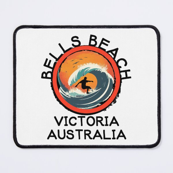 Item preview, Bells Beach, Victoria - Australia (with Black Lettering) designed and sold by VelvetRoom.