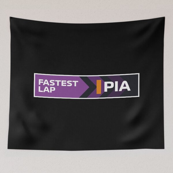 Item preview, Fastest Lap 2025 | Driver #81 (Black BG) designed and sold by FilipeFerreira.