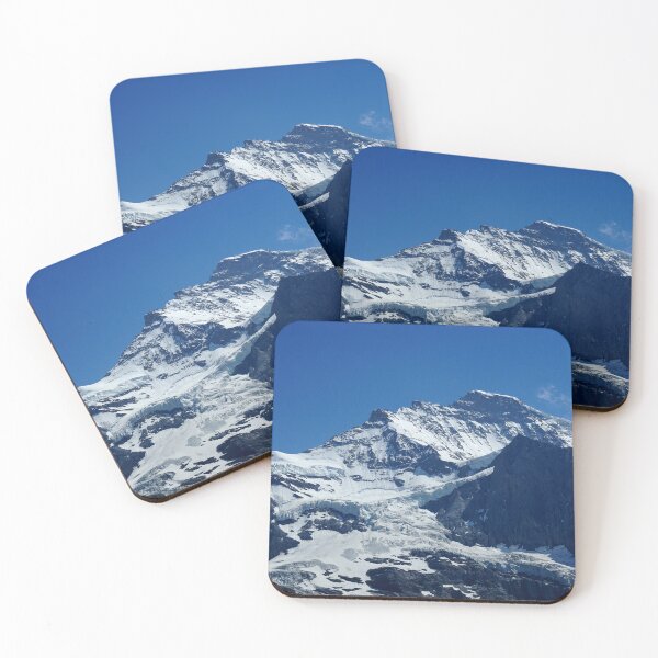 Item preview, Guggi Glacier Jungfrau (mountain) Swiss Alps designed and sold by nikawanders.