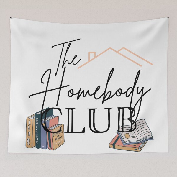 Item preview, Homebody Club Graphic designed and sold by Art in Exile.