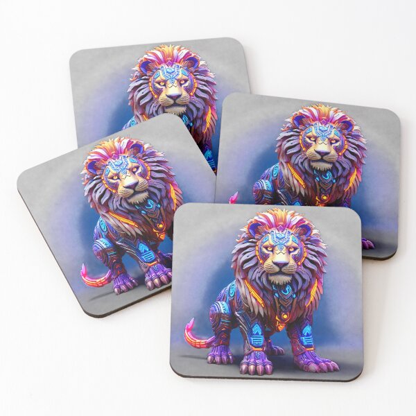 Item preview, Cybernetic Aztec Lion Cybernetic Aztec Lion designed and sold by SpectrumEssence.