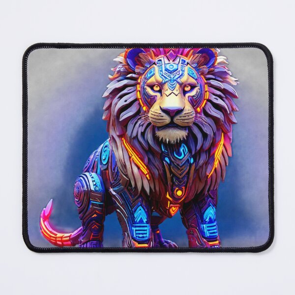 Item preview, Cybernetic Aztec Lion Cybernetic Aztec Lion designed and sold by SpectrumEssence.