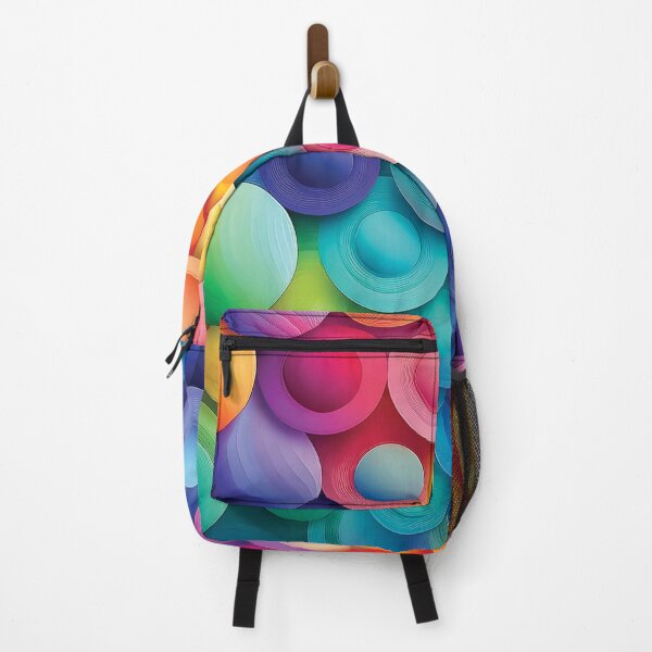 Item preview, An eye-catching geometric pattern design with gradient circles in a spectrum of colors. designed and sold by HEMRO.